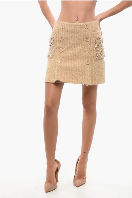  엘리자베타프랜치 숏 스커트 GO25796 568 Beige