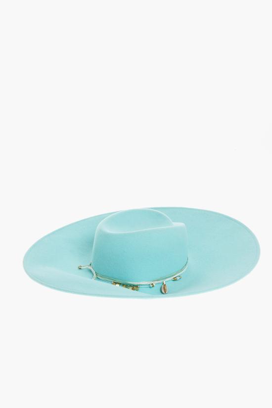  메종미셸 버킷햇 1144025001AQUABLUE Light blue - MAISON MICHEL