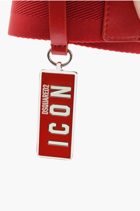  디스퀘어드2 패브릭 벨트 BEM0373 20200508 4065 Red - DSQUARED2