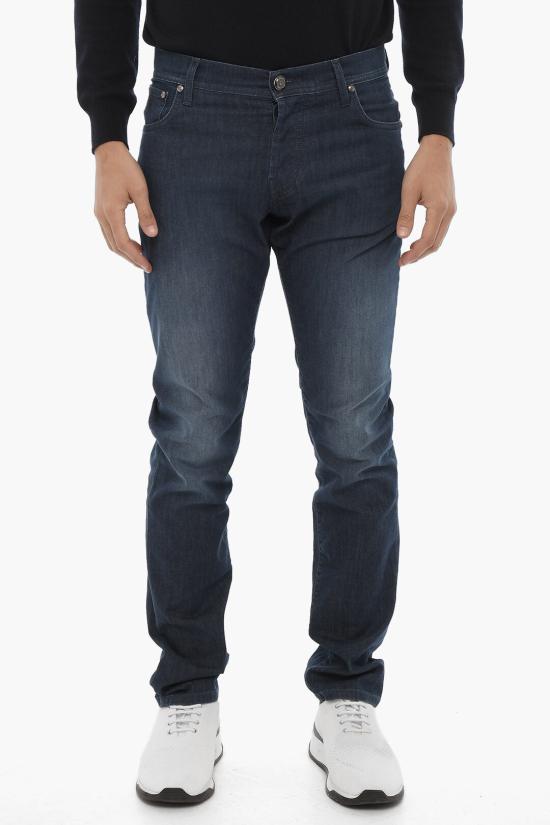  꼬르넬리아니 데님 팬츠 834JD3 9120153 001 Blue - CORNELIANI