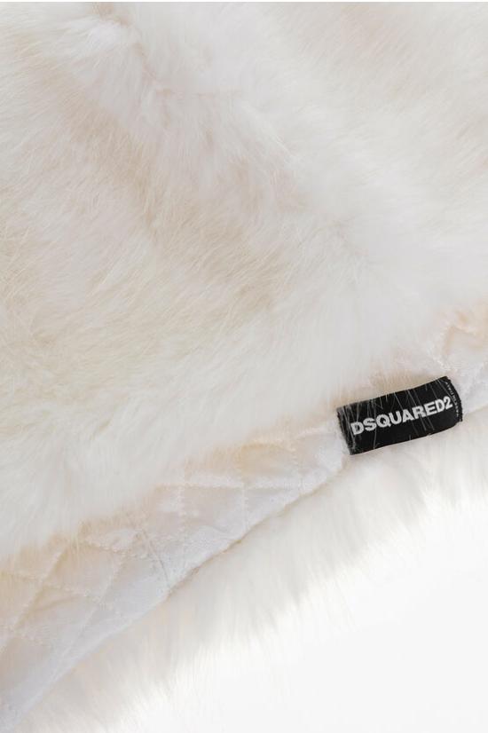  디스퀘어드2 이어플랩 캡 HAW0039 39101042 1062 White - DSQUARED2