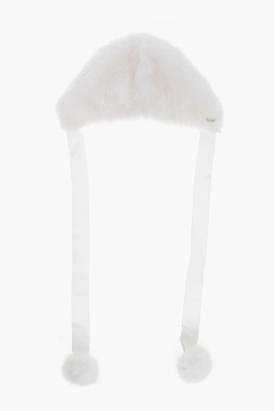  디스퀘어드2 이어플랩 캡 HAW0039 39101042 1062 White - DSQUARED2