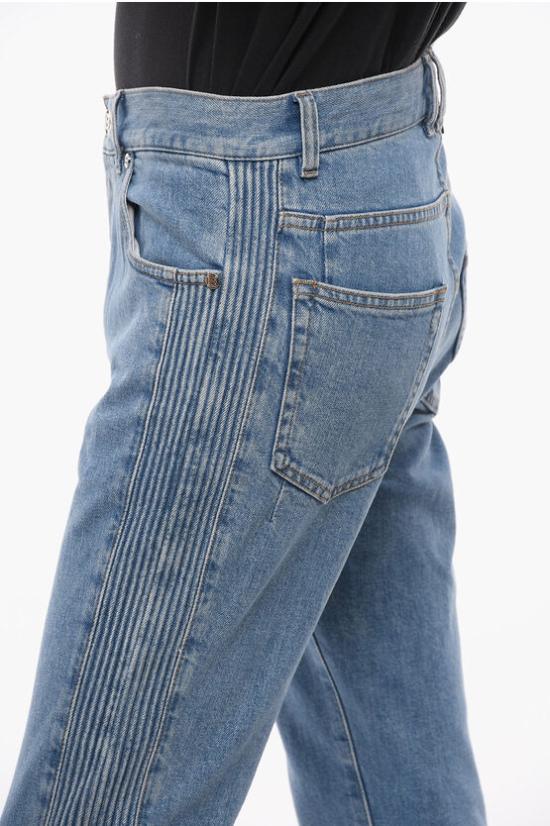  발망 데님 팬츠 XH2MH061DC146FF Blue - BALMAIN