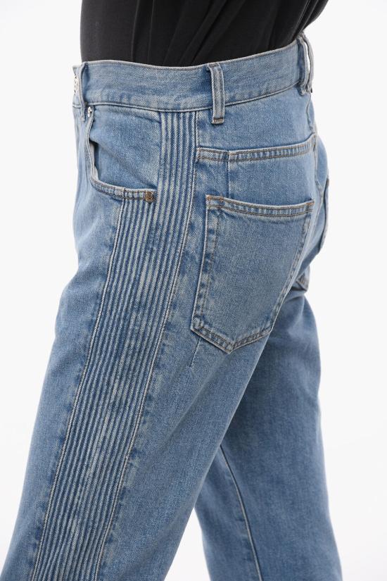  발망 데님 팬츠 XH2MH061DC146FF Blue - BALMAIN