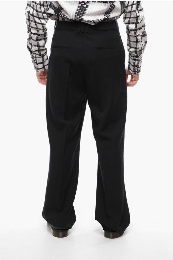  발망 카고 팬츠 YH0PQ117WB05 0PA Black - BALMAIN