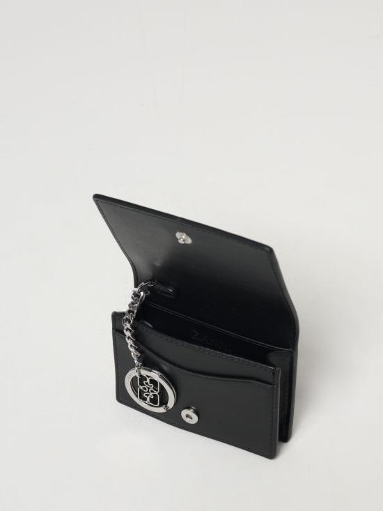 25FW 가니 블랙 애니멀 부 프랩 카드 홀더 A6776099 BLACK DOM - GANNI