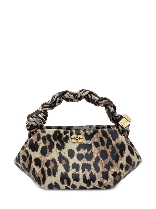 25FW 가니 토트백 A6948943 LEOPARD DOM