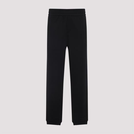 25FW 몽클레어 스트레이트 팬츠 K20918H00002 89AZY 999 BLACK