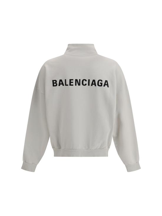 25FW 발렌시아가 후드 티셔츠 844162TSVP1 9012 WHITE - BALENCIAGA