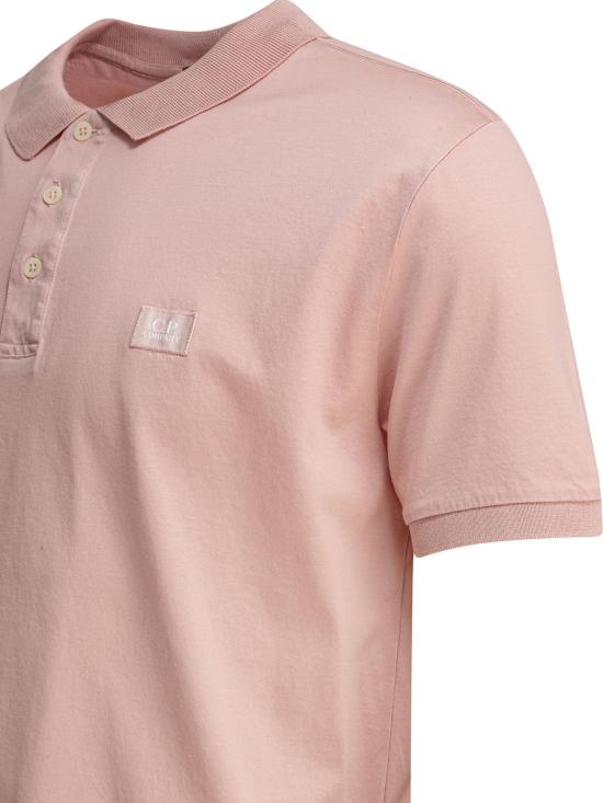 25SS 씨피 컴퍼니 폴로 티셔츠 18CMPL091A006374G520 MISTY ROSE DOM - C.P. COMPANY