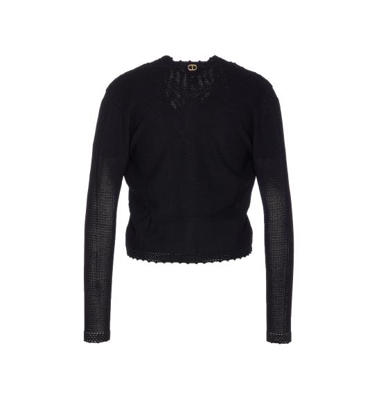 25FW 트윈셋 숏 원피스 252TP3174 00006 Black - TWINSET