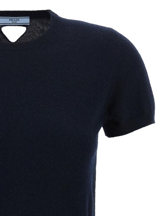 25FW 프라다 가디건 P24R2BSOOO17KCF0008 Blue - PRADA