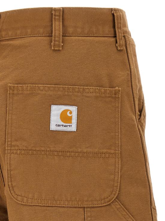 25SS 칼하트 WIP 싱글 니 쇼츠 I027942HZ02 Brown - CARHARTT WIP