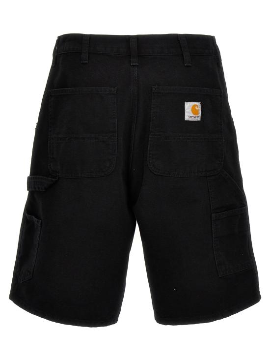 26SS 칼하트 WIP 싱글 니 쇼츠 I0279428902 Black - CARHARTT WIP