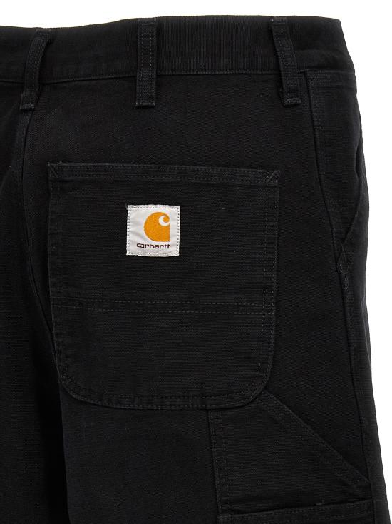 26SS 칼하트 WIP 싱글 니 쇼츠 I0279428902 Black - CARHARTT WIP