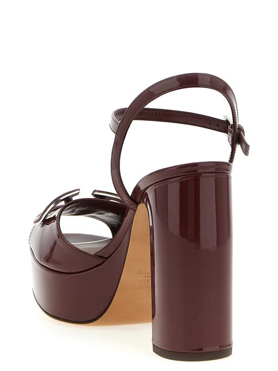 25FW 발렌티노 가라바니 힐/펌프스 W2S0FG2TMKAFD Bordeaux - VALENTINO GARAVANI