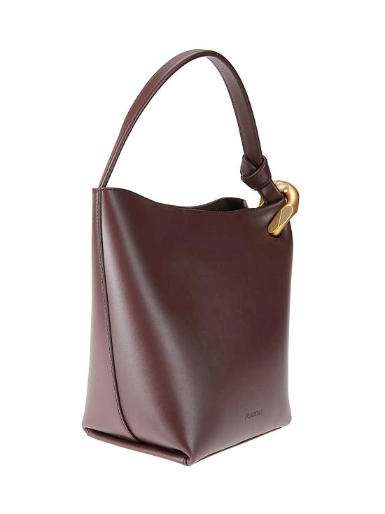 25FW JW앤더슨 토트백 HB0737LA0232 631 DEEP WALNUT - JW ANDERSON