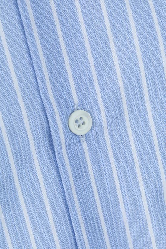 25FW 프라다 긴팔 셔츠 UCN62717LQ F0D9K CELESTE BIANCO - PRADA