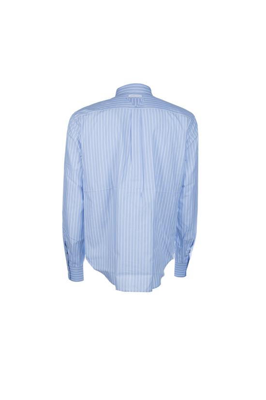 25FW 프라다 긴팔 셔츠 UCN62717LQ F0D9K CELESTE BIANCO - PRADA