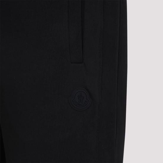 25FW 몽클레어 스트레이트 팬츠 K20918H00002 89AZY 999 Black - MONCLER