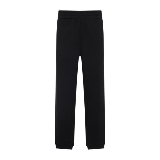 25FW 몽클레어 스트레이트 팬츠 K20918H00002 89AZY 999 Black