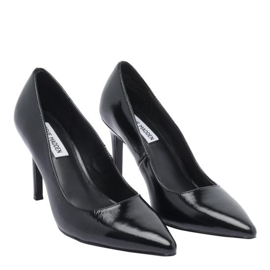25FW 스티브매든 힐/펌프스 SECURED BLACK Black - STEVE MADDEN