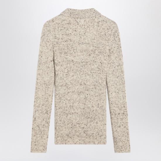 25FW 프라다 긴팔 티셔츠 P24S2ZOOO173G Brown - PRADA