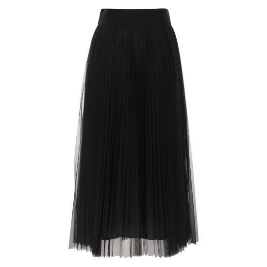 25FW 파비아나 필리피 롱 스커트 GND215F426 BLACK - FABIANA FILIPPI