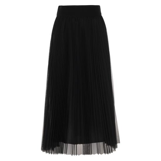 25FW 파비아나 필리피 롱 스커트 GND215F426 BLACK