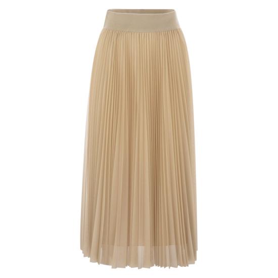 25FW 파비아나 필리피 롱 스커트 GND215F426 BEIGE