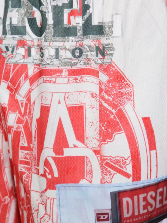 25FW 디젤 숏팬츠 A195810LKCC 42AA MULTICOLOR - DIESEL