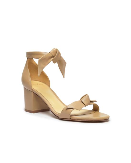  알렉산더버만 샌들 Alexandre Birman 클라리타 블록 60  누드 - ALEXANDRE BIRMAN