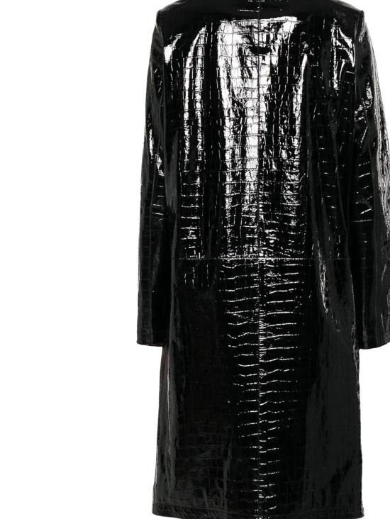 25FW 토템 코트 252WRO0219LE0129 001 Black - TOTEME