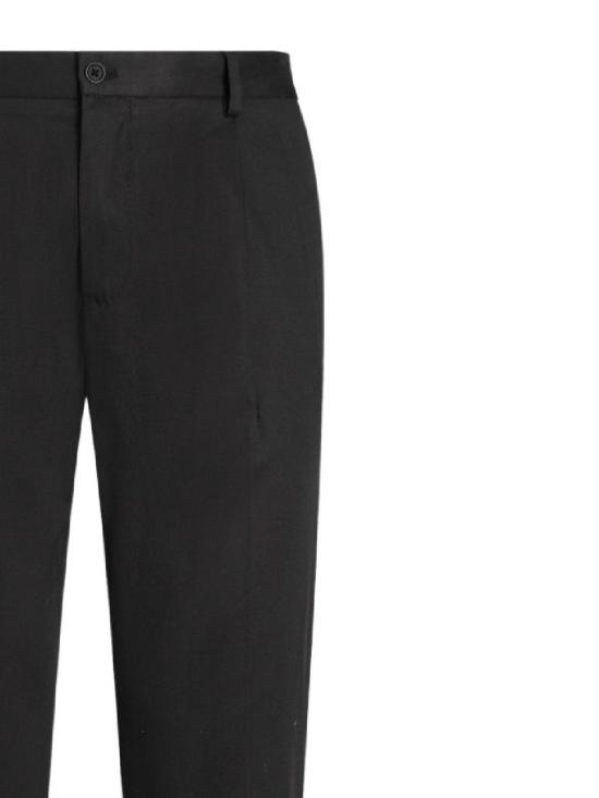 25FW 돌체앤가바나 스트레이트 팬츠 GV4EEZ FUFNVN0000 Black - DOLCE & GABBANA