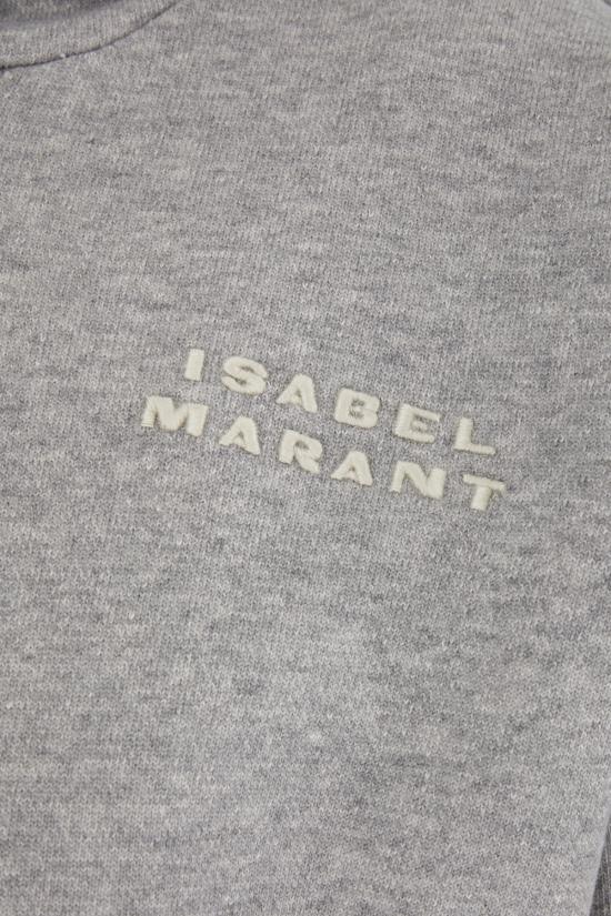 25SS 이자벨마랑 후드 티셔츠 24PSW0102FAA2M41I 02GY - ISABEL MARANT