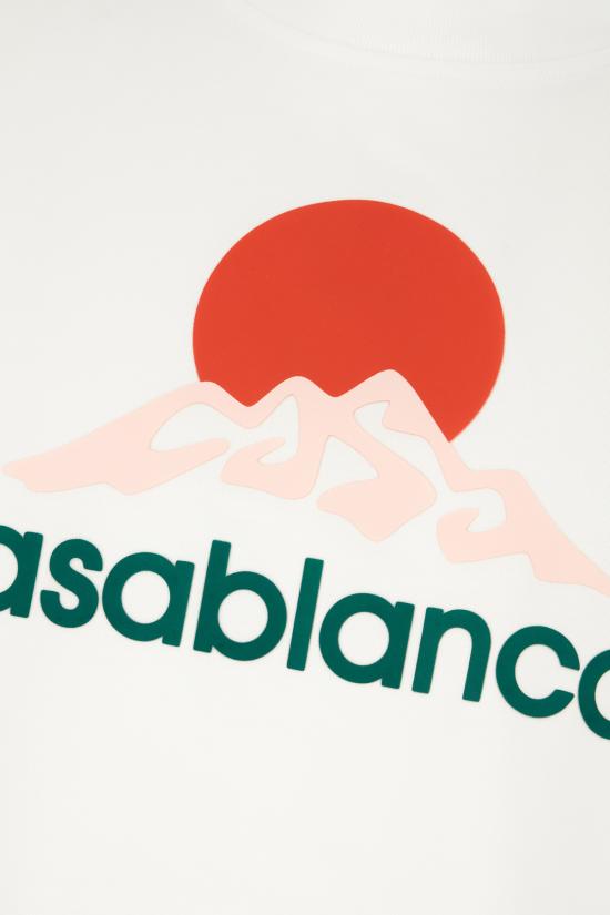 25FW 카사블랑카 반팔 티셔츠 MPF25JTS00103 WHITE - CASABLANCA