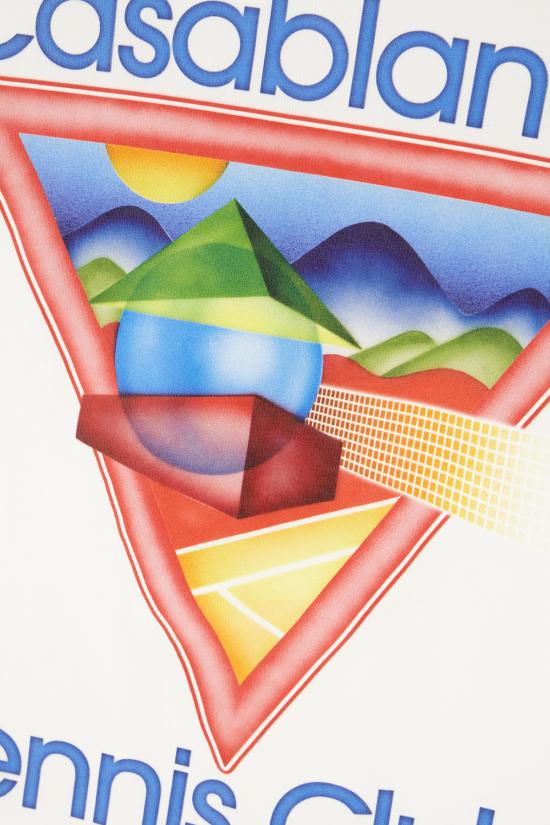 25FW 카사블랑카 반팔 티셔츠 MPF25JTS00101 WHITE - CASABLANCA