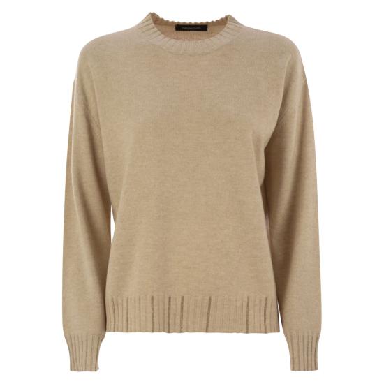 25FW 파비아나 필리피 플래티넘 스웨터 MAD215F028 BEIGE