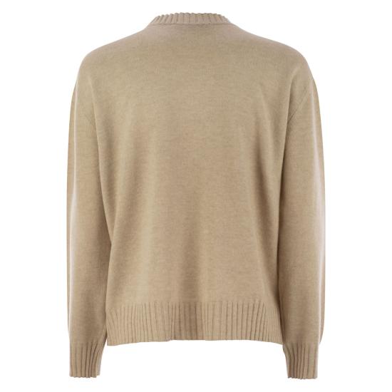 25FW 파비아나 필리피 플래티넘 스웨터 MAD215F028 BEIGE - FABIANA FILIPPI