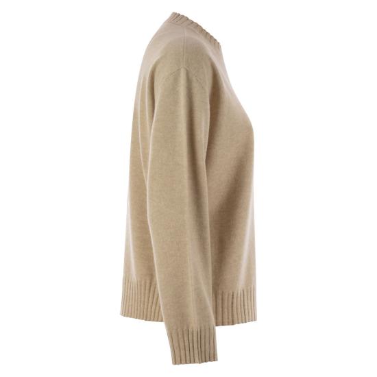 25FW 파비아나 필리피 플래티넘 스웨터 MAD215F028 BEIGE - FABIANA FILIPPI