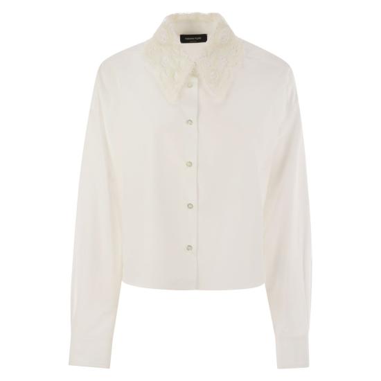 25FW 파비아나 필리피 블라우스/셔츠 CAD215F313 WHITE