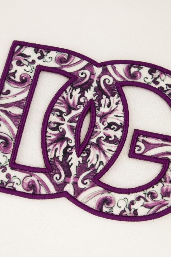 25FW 돌체앤가바나 반팔 티셔츠 F8N08ZGDC6U W0800 OPTICAL WHITE - DOLCE & GABBANA