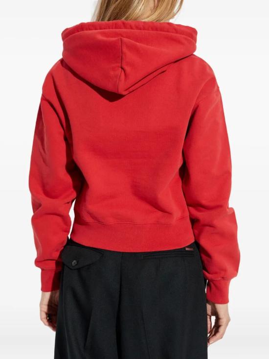 25FW 자크뮈스 후드 티셔츠 HOW00247AJ00109 471 RED - JACQUEMUS
