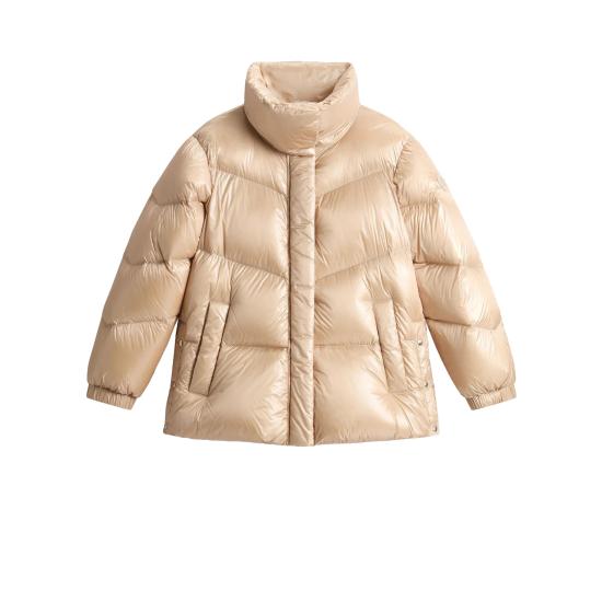 25FW 울리치 숏패딩 CFWWOU0925FRUT3085 7404 OXFORD TAN