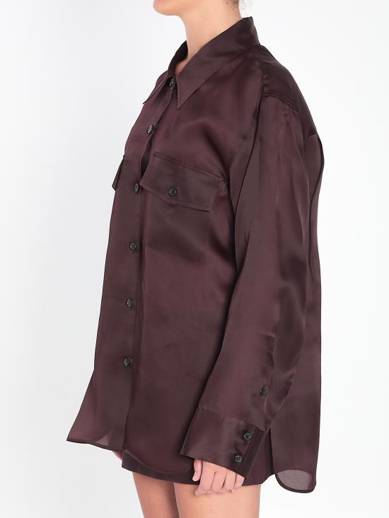 25FW 케이트 블라우스 24043002 BORDEAUX - KHAITE