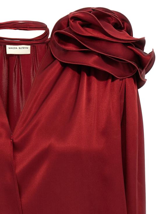 25FW 마그다뷰트림 블라우스 141425BORDEAUX Bordeaux - MAGDA BUTRYM