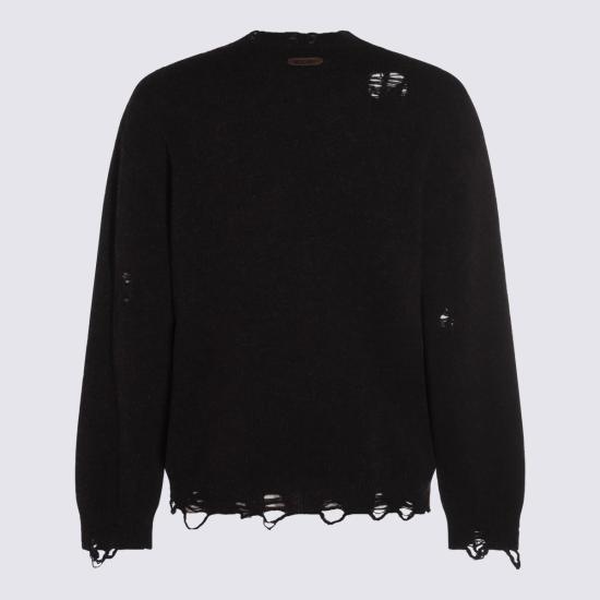 25FW 모스키노 스웨터 252ZZ092752030102 BROWN - MOSCHINO