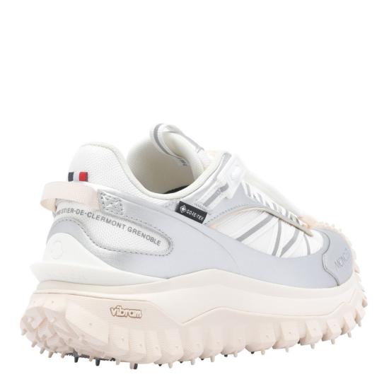 25FW 몽클레어 트레일그립 GTX 레더 트레이너 4M001 30M7184M90 WHITE - MONCLER
