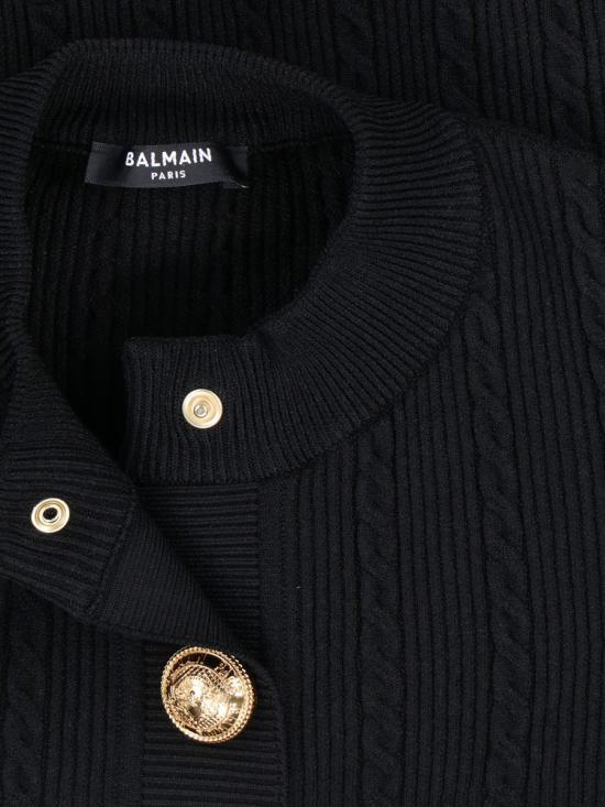 25FW 발망 스웨터 FF1KL230KI500PA Black - BALMAIN