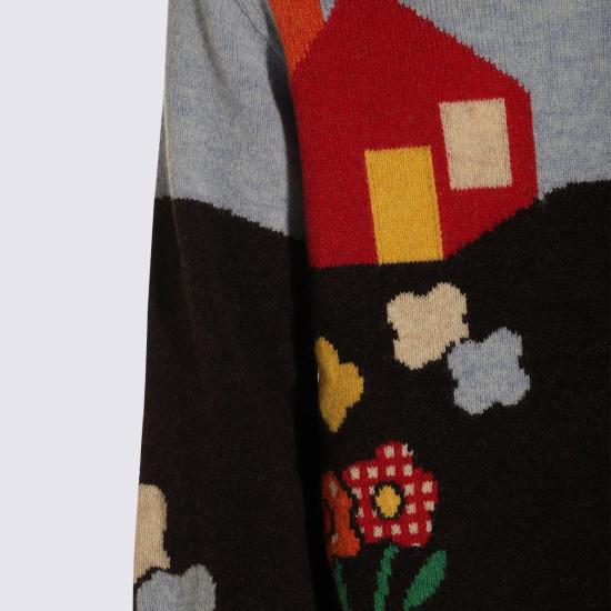 25FW 모스키노 스웨터 252ZZ091352032888 RED - MOSCHINO